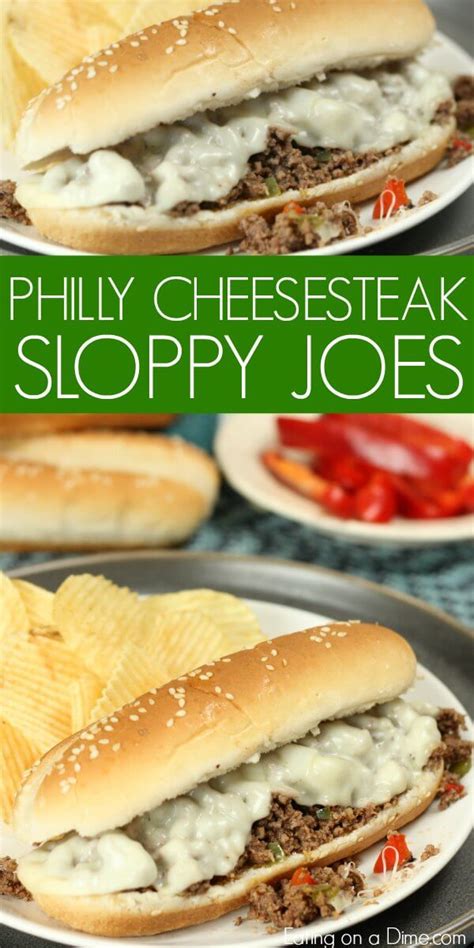 Add the cheese at the 4 hour mark, stir to combine, pop the lid back on for another 20 minutes. Easy Philly Cheesesteak Sloppy Joes Recipe - Philly Cheese Sloppy Joes
