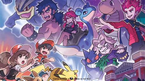 La Elite Four Sale A Escena En Pokémon Let´s Go Pikachu And Let´s Go Eevee Vgezone