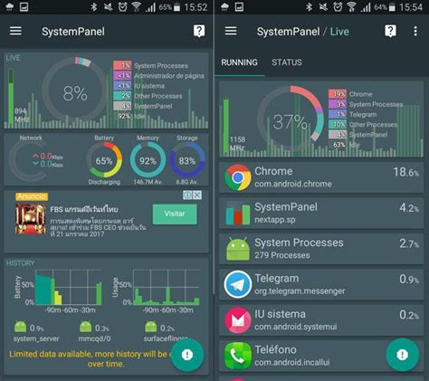 Systempanel2 Es El Panel De Control Para Android Que Los Usuarios