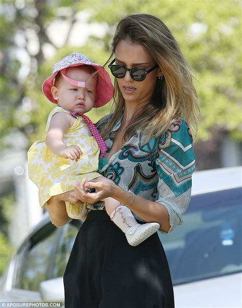 Jessica Alba Carries Haven As Confident Older Sister Honor Four Leads The Way Daily Mail