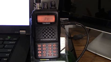 How To Program The Yaesu Ft 60r With Chirp Youtube