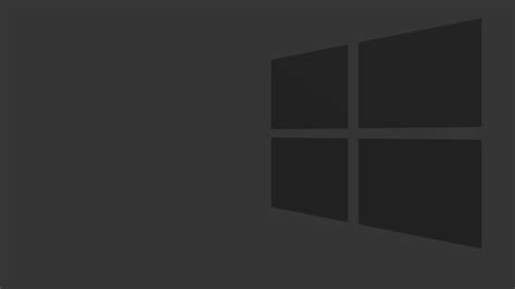Logo Microsoft Windows Windows 8 Dark Gray Wallpapers