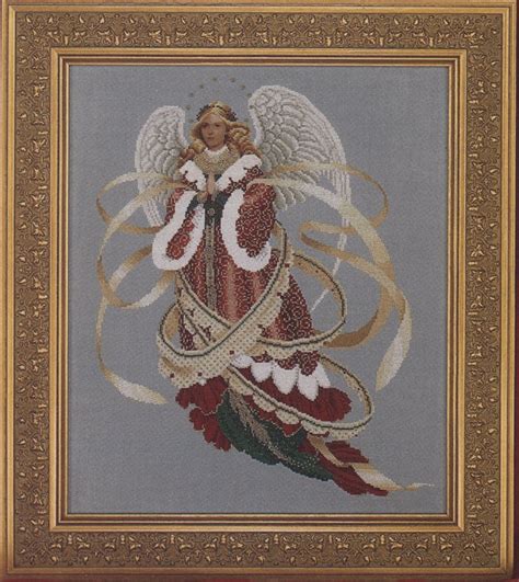 Angel Of Christmas Ll39 Cross Stitch Chart Stitch It Central