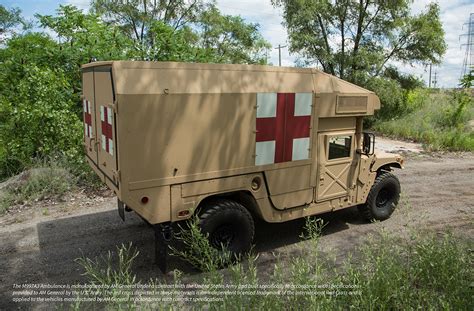 Hmmwv M997a3 Humvee Ambulance With Advanced Armor Protection