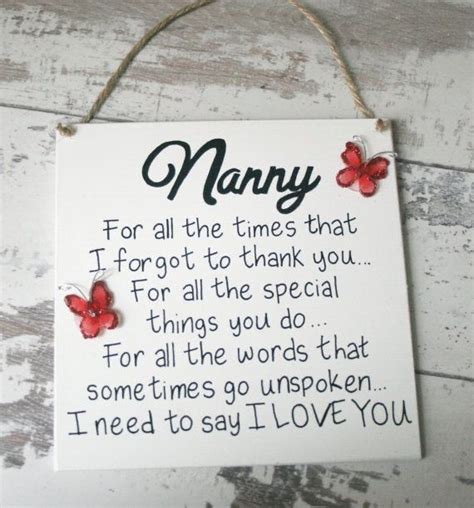 Nanny I Love You ️ Nanny Ts Ts For Nan Mothers Day Diy