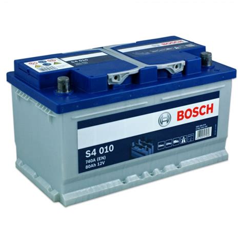 Bosch S4 010 Autobatterie 12v 80ah 740a Starterbatterie Boot