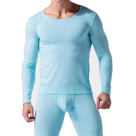 long johns winter thermal underwear for men warm set clothes for mens ultra soft cotton thin