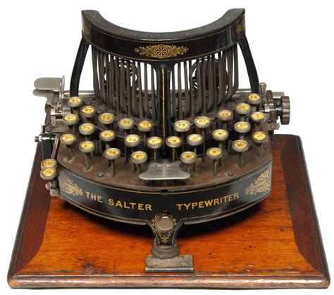 Gorgeous Victorian Early Typewriter From 1892 This Was One Of The First Typewriters In England
