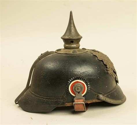 Prussian Brass Mounted Spiked Helmet Witherells Auction House