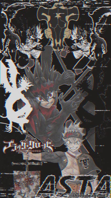 Made This Asta Wallpaper For The Final Black Clover Episode 🖤🤍 R