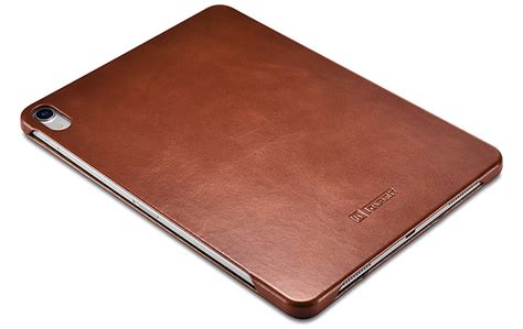 Icarer Ipad Pro 129 Inch 2018 Vintage Tri Fold Stand Genuine Leather