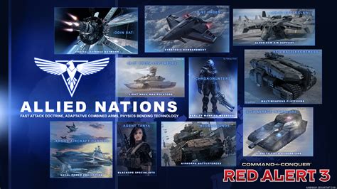 red alert 3 reimagined allied nations r commandandconquer