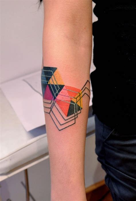 Geometric Watercolor Tattoos Ideas Yo Tattoo