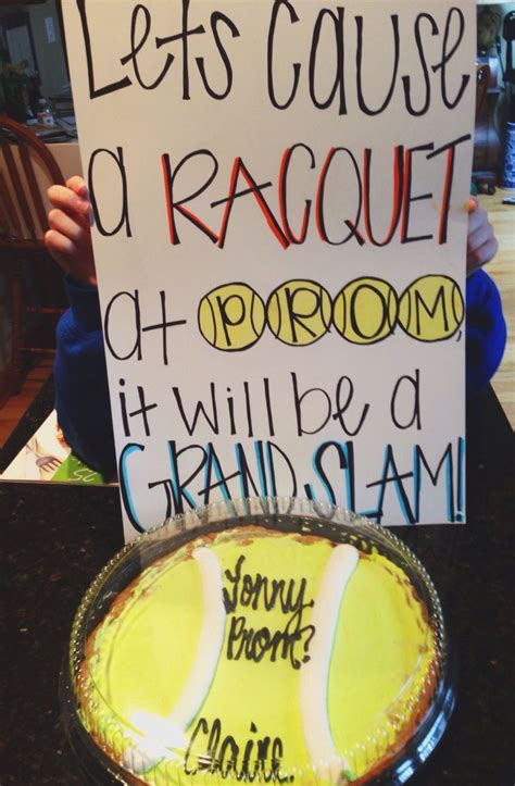 Tennis Promposal Promposal Dance Proposal Asking To Prom Cute Prom