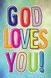 God Loves You Postcard - Psalm 100:2 | Cokesbury