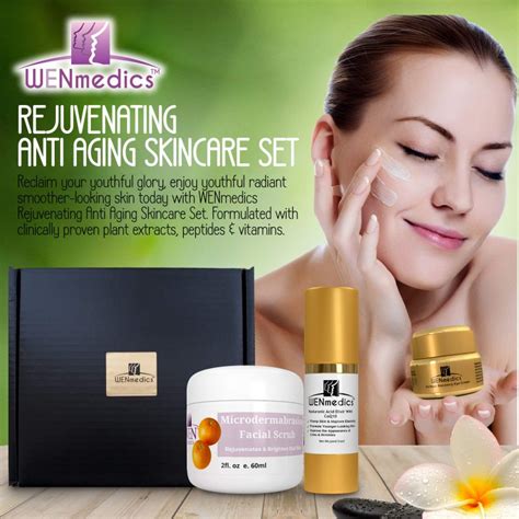 Rejuvenating Anti Aging Skincare Set All Skin Wenmedics Skincare