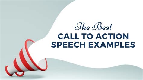 The Best Call To Action Speech Examples Mitch Carson
