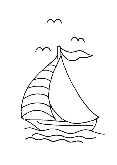 Free sailboat coloring pages for kids to download or to print. Free printable Sailboat coloring pages