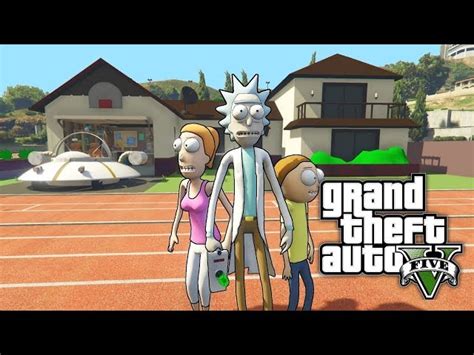 Travel To Rick And Mortys World With This Sweet Gta 5 Mod