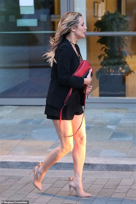 Caroline Flack Shows Off Envy Inducing Legs In A Pair Of Tiny Shorts As