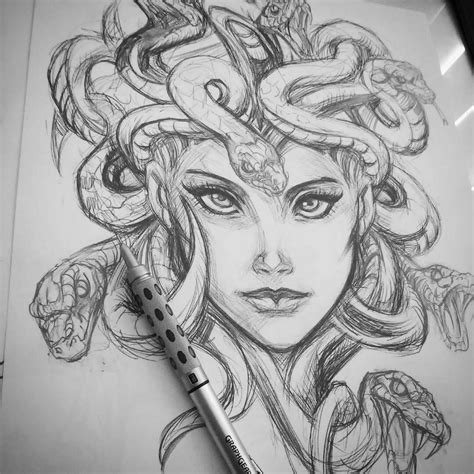 Medusa Drawing Medusa Art Tattoo Sketches Art Drawings Sketches