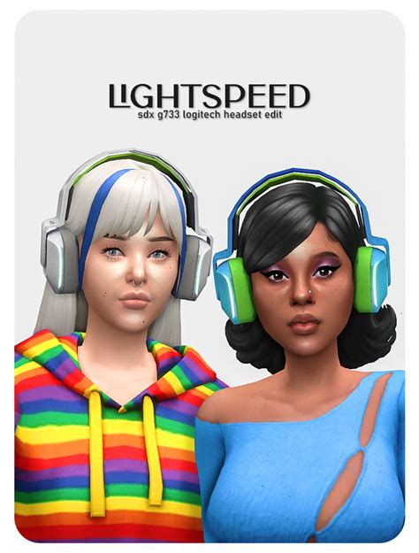 Lightspeed Sdx G733 Logitech Headset Edit 🎧 Simkoos On Patreon Sims