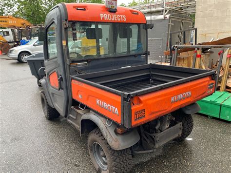 Kubota Rtv X1100c Quad With Dump Box 9260hours