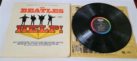 The Beatles Help Original Motion Picture Soundtrack Lp Vinyl Record