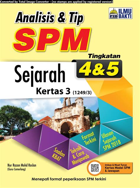 See more of sejarah kertas 3 spm: ANALISIS & TIP SPM SEJARAH KERTAS 3 TINGKATAN 4 & 5 - No.1 ...
