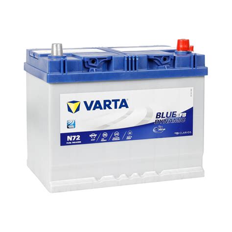 Varta Blue Dynamic N72 Efb Autobatterie 12v 72ah Batterie24de