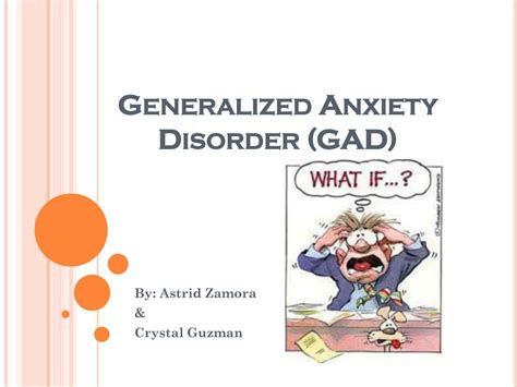 Ppt Generalized Anxiety Disorder Gad Powerpoint Presentation Free