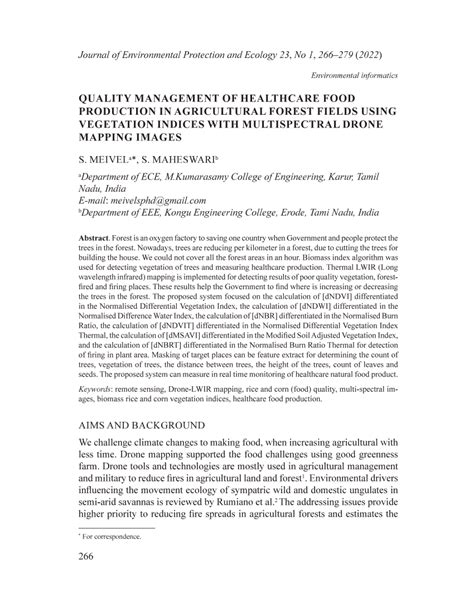 Pdf Quality Management Of Healthcare Food Production In Agricultural