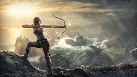 Lara Croft Tomb Raider 4k Hd Games 4k Wallpapers Images Backgrounds