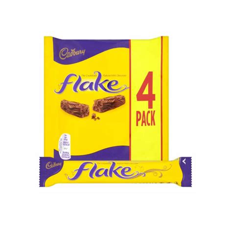 Posted Sweets Cadbury Flake Chocolate Bar 4 Pack 80g Online Sweet Shop