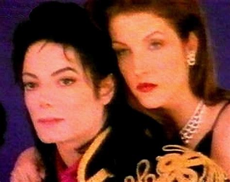 Michael And First Wife Lisa Marie Presley Michael Jackson Photo
