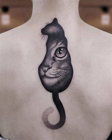 40 лучших дизайнов татуировок кота которые сейчас в тренде ️ Онлайн блог о тату Ideastattoo