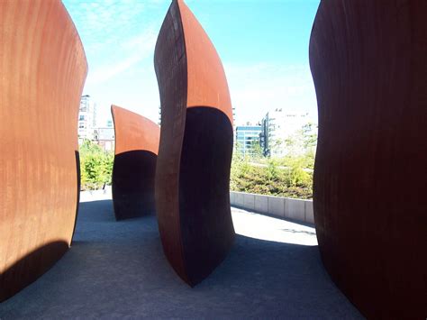 Wake By Richard Serra In Seattle Washington En