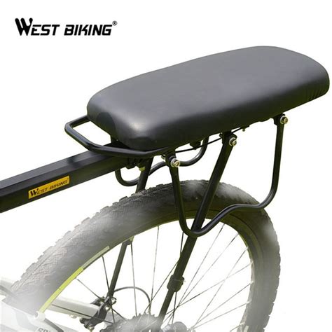 Cycling Rear Carrier Dh Bicycle Pad Comfortable Cushion Bike Saddle On Back Shelf Mat Thick Seat