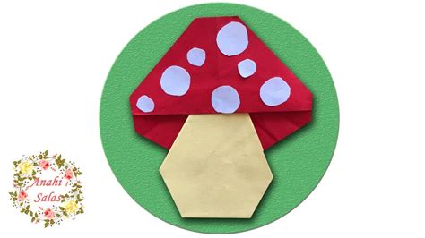 Hongo Mushroom Origami Youtube