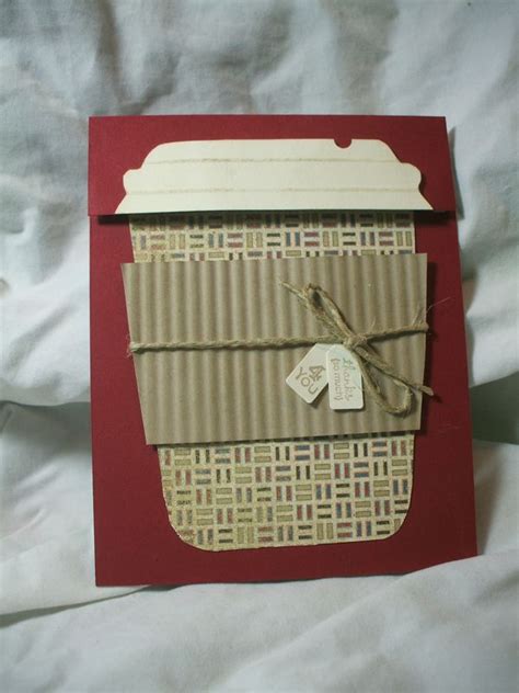 Check spelling or type a new query. "A Simply Scored Christmas" Coffee Cup gift card holder - Song of My Heart Stampers
