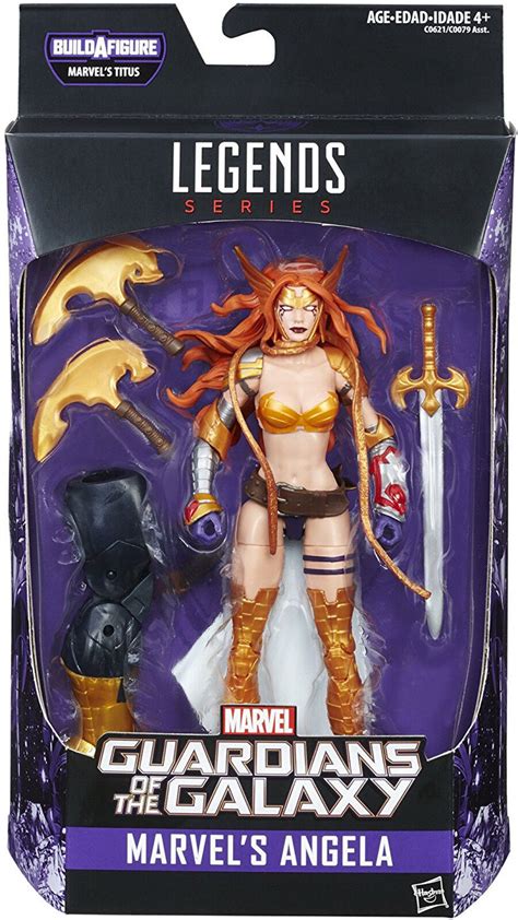 Marvel Legends ~ Angela Action Figure ~ Guardians Of The Galaxy Vol 2