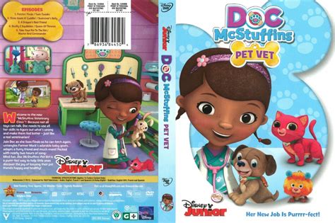 Doc Mcstuffins Pet Vet Dvd Cover 2015 R1