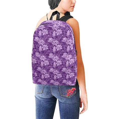 Lotus Backpack Unisex Classic Uscoolprint