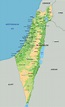 Israel Map - Guide of the World