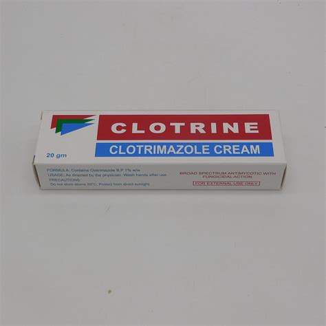 Clotrimazole Cream 20g Tube Clotrine My Website