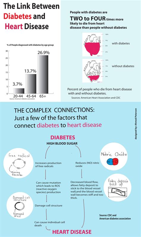 Infographic The Link Between Diabetes And Heart Disease Sli