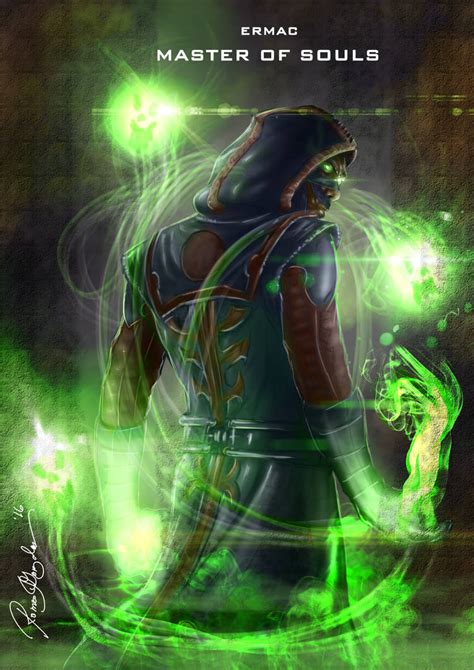 Mortal Kombat X Ermac Master Of Souls Variation By Grapiqkad On Deviantart