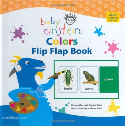 Baby Einstein Colors Flip Flap Book Aigner Clark Julie