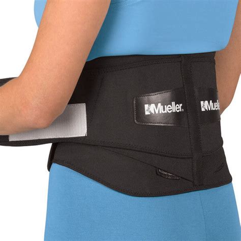 Mueller Lumbar Support Back Brace With Removable Pad Core Pt
