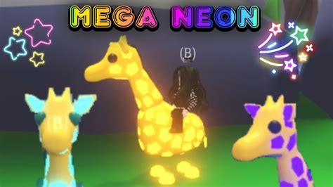 I Made A Mega Neon Giraffe Youtube